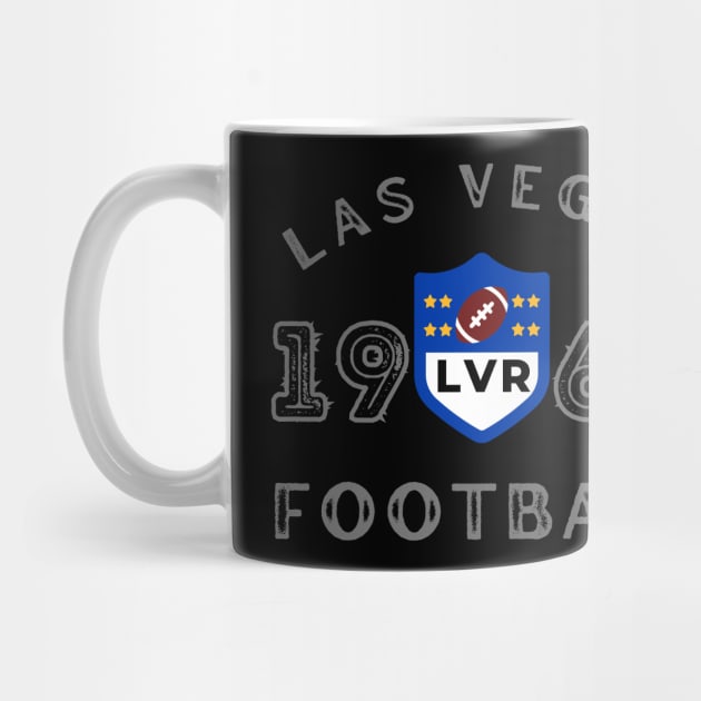 Las Vegas Football Vintage Style by Borcelle Vintage Apparel 